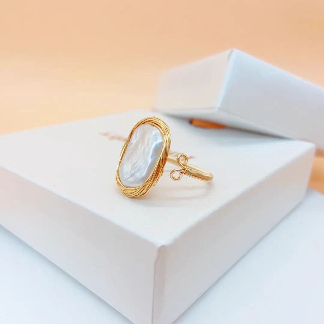 French Retro High Sense Index Finger Ring