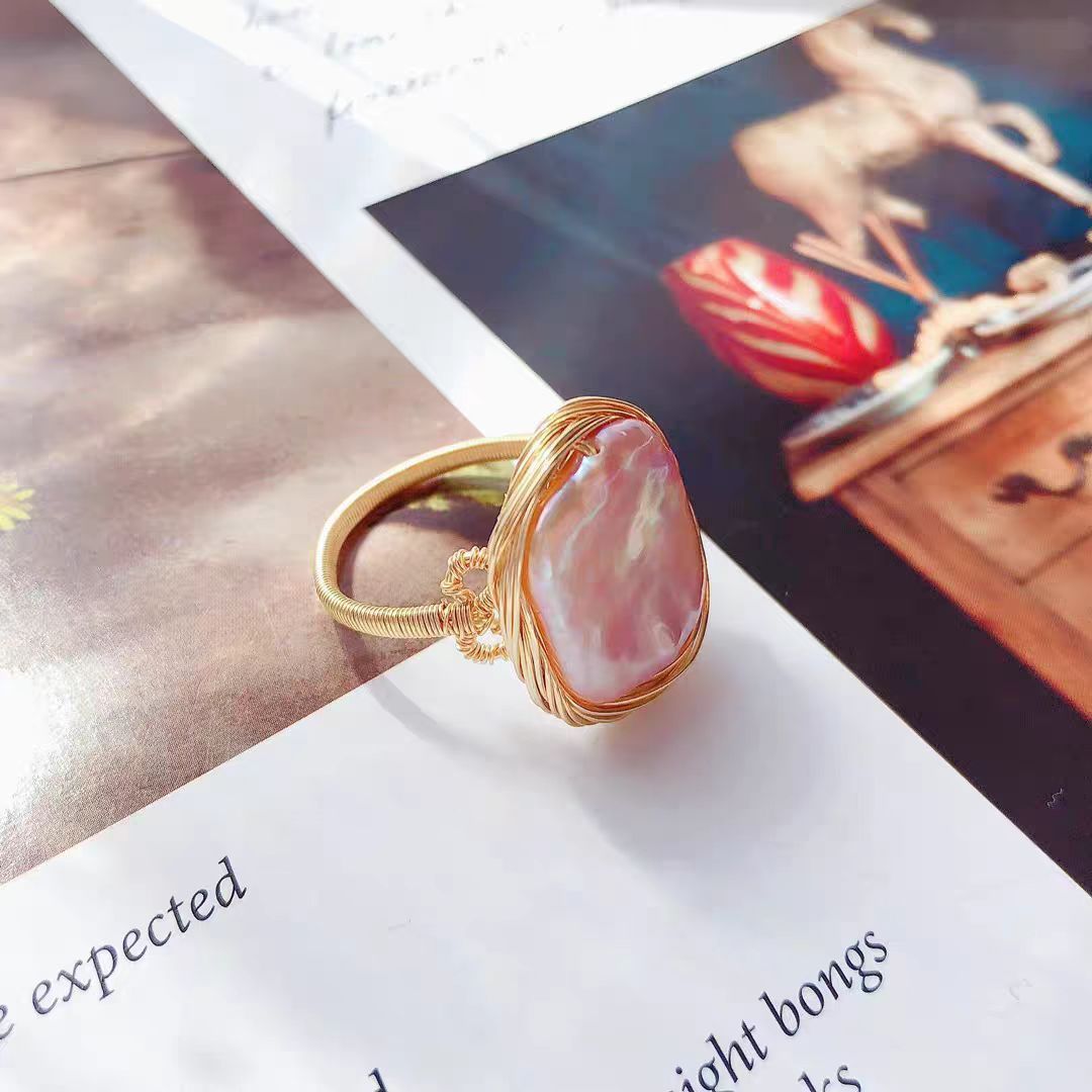 French Retro High Sense Index Finger Ring