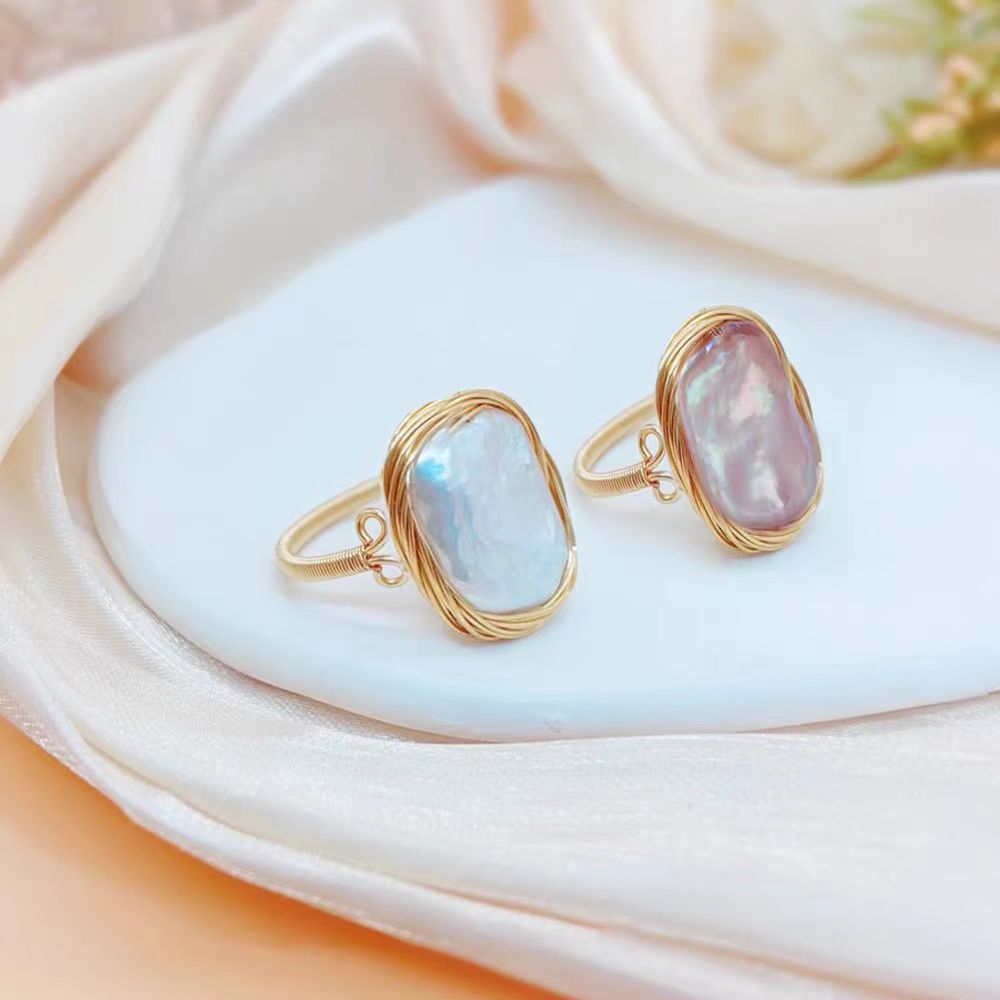 French Retro High Sense Index Finger Ring