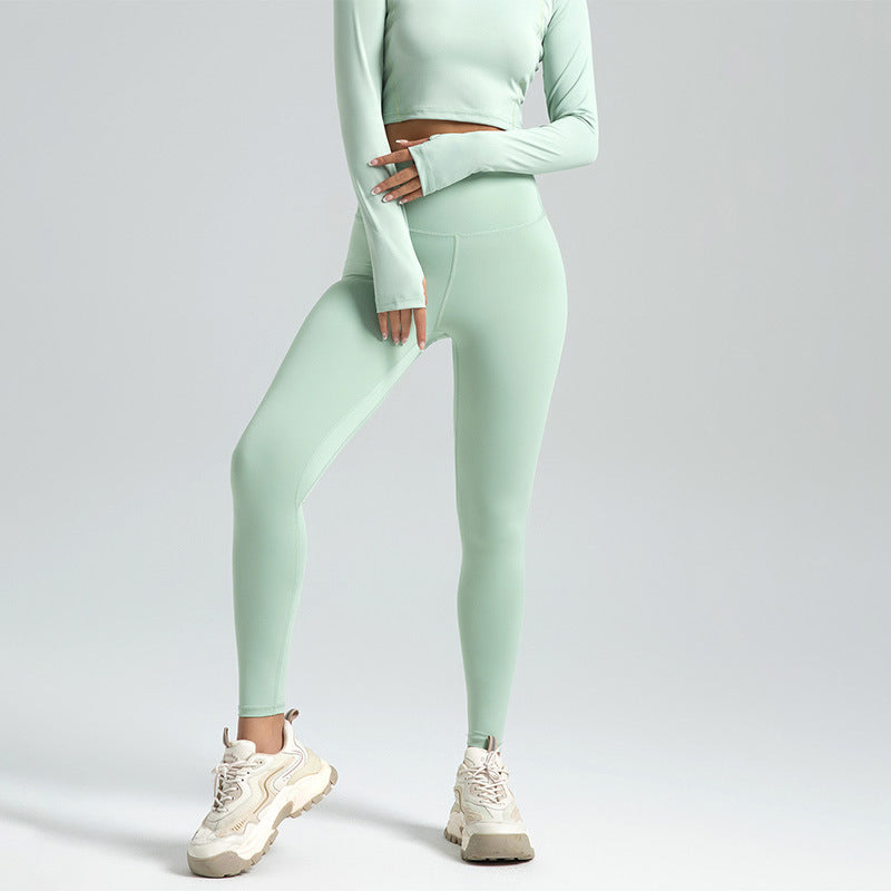 Yoga Peach Hip High Waist Hip Lift Exercise Workout Pants